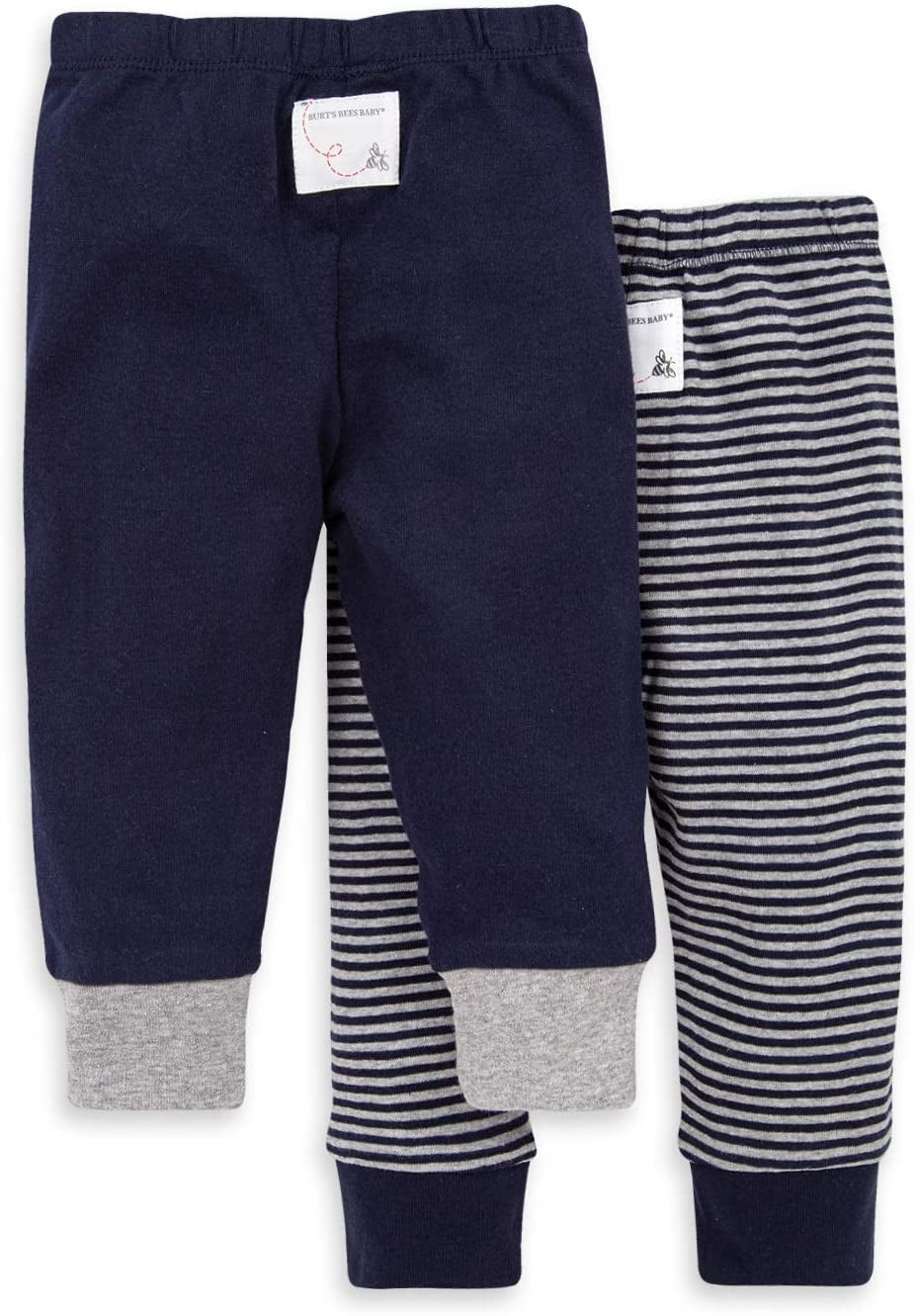 Unisex Baby, Set of 2 Lightweight Knit Infant Bottoms, 100% Organic Cotton