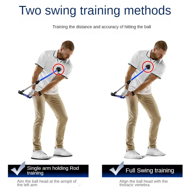 Golf Swing Alignment Trainer โ Compact Practice Tool