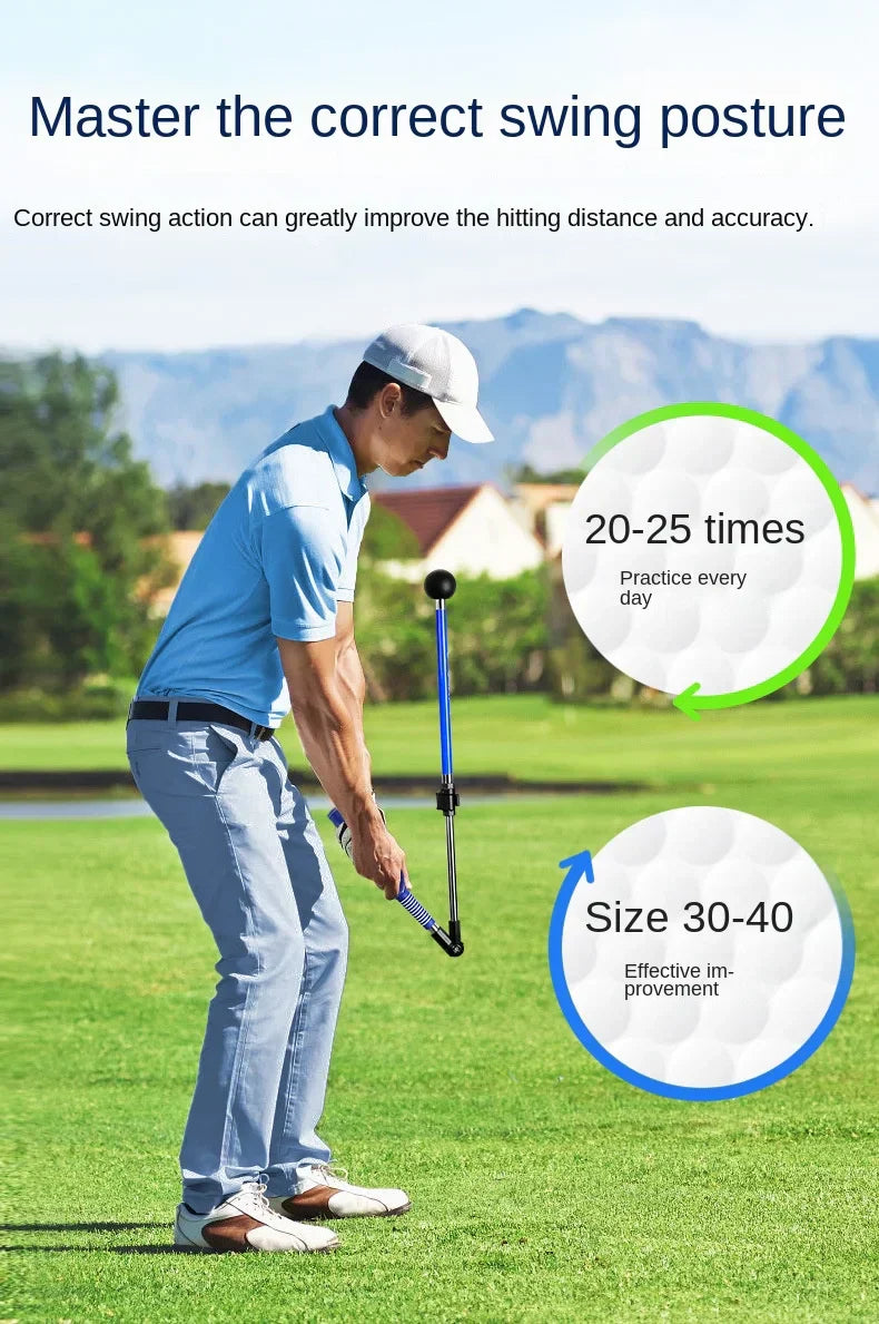 Golf Swing Alignment Trainer โ Compact Practice Tool