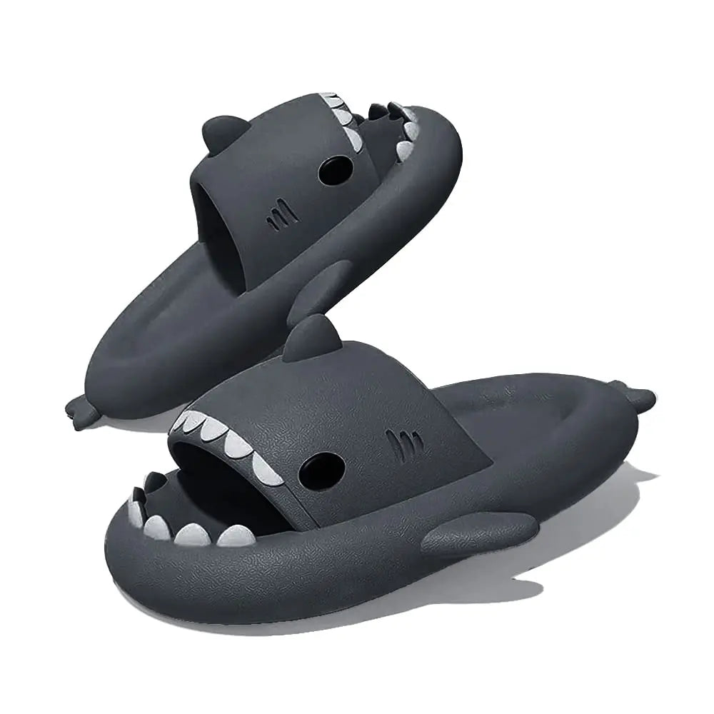KIDMI Shark Cloud Slippers Shark Cute Slides for Women Man Summer Sandals Boys Girls Outdoor Beach Sandals Shower Couple Shoes