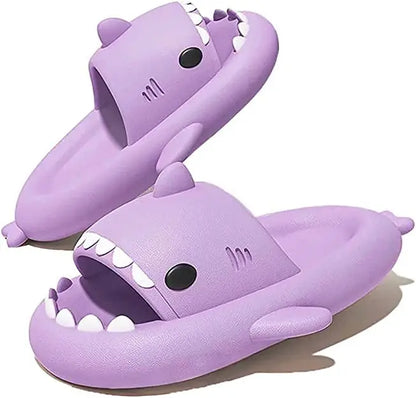 KIDMI Shark Cloud Slippers Shark Cute Slides for Women Man Summer Sandals Boys Girls Outdoor Beach Sandals Shower Couple Shoes