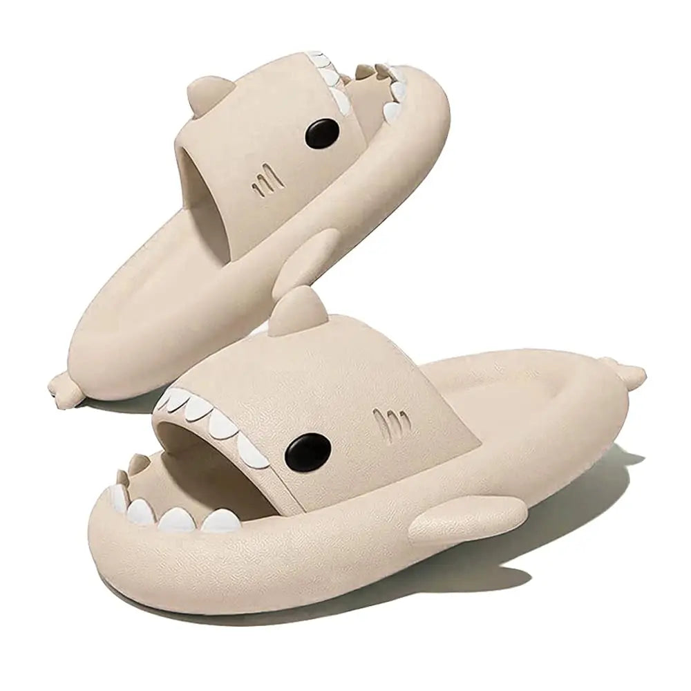 KIDMI Shark Cloud Slippers Shark Cute Slides for Women Man Summer Sandals Boys Girls Outdoor Beach Sandals Shower Couple Shoes