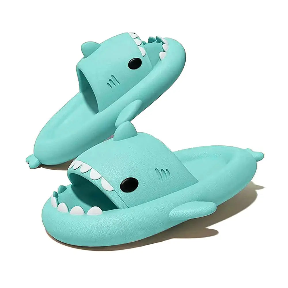 KIDMI Shark Cloud Slippers Shark Cute Slides for Women Man Summer Sandals Boys Girls Outdoor Beach Sandals Shower Couple Shoes
